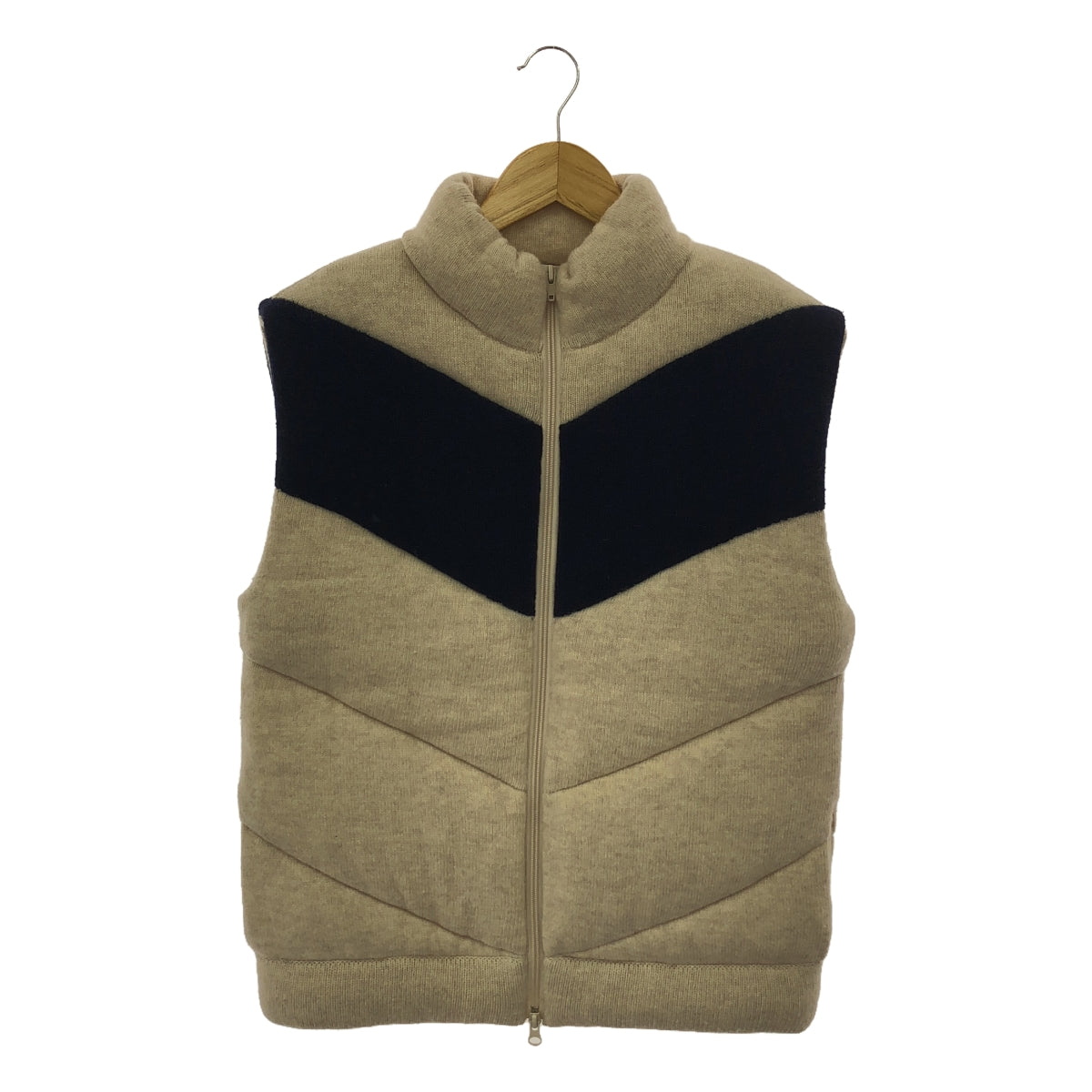 3.1 Phillip Lim / スリーワンフィリップリム | Padded Sweater Vest ベスト | XS | アイボリー/ネイビー | メンズ