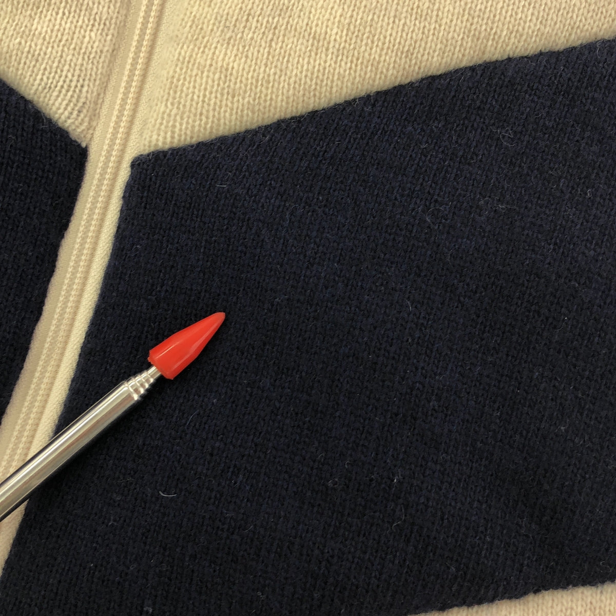 3.1 Phillip Lim |加厚毛衣背心 | XS |象牙色/海軍藍|男士