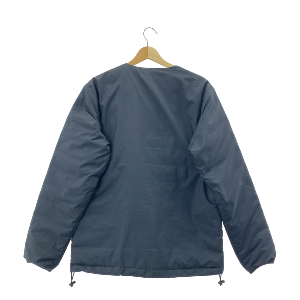 NANGA / 난가 | × OSHMAN 'S OSHMANS 별주 노 칼라 다운 재킷 | L | 블랙 | 남성