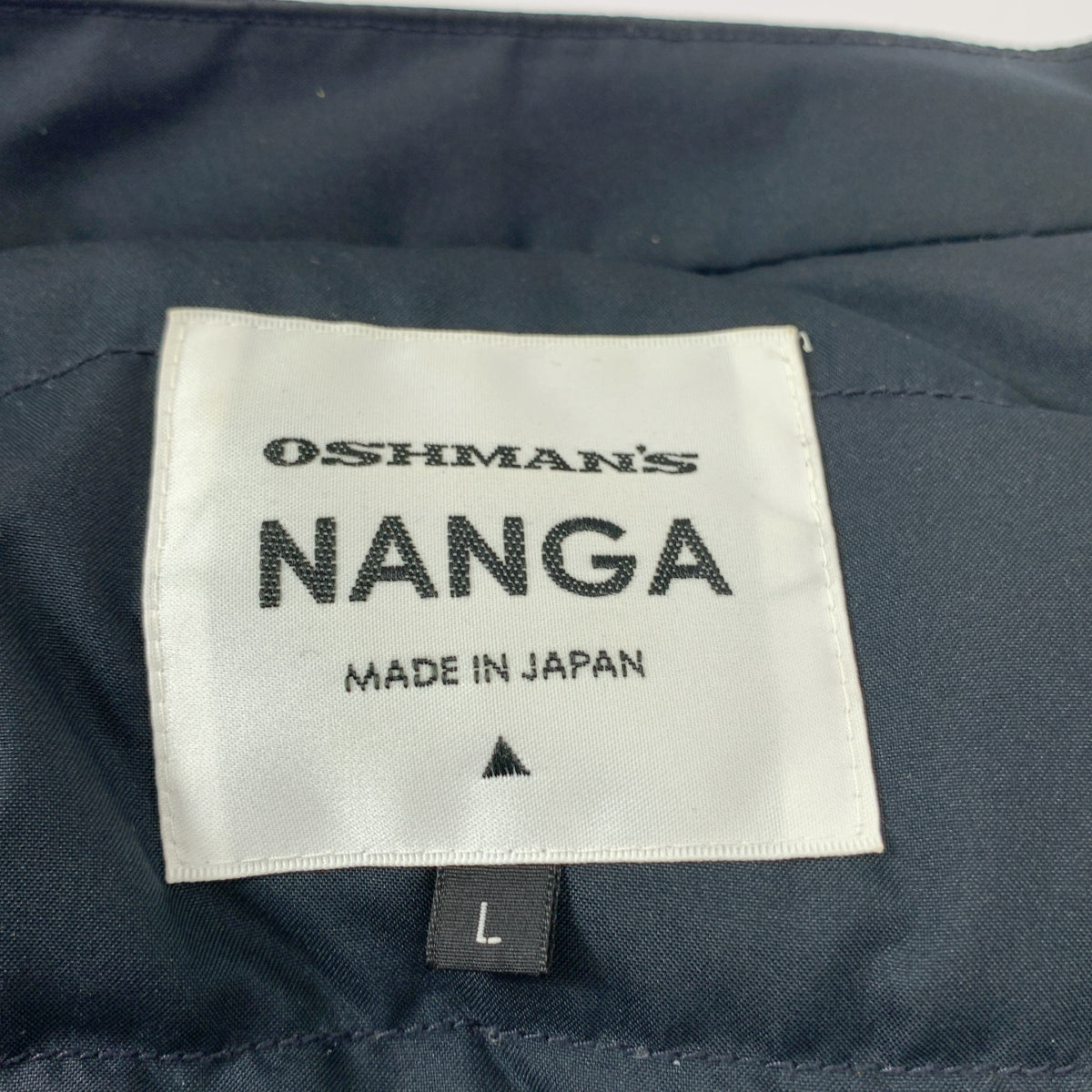 NANGA / 난가 | × OSHMAN 'S OSHMANS 별주 노 컬러 다운 재킷 | L | 남성