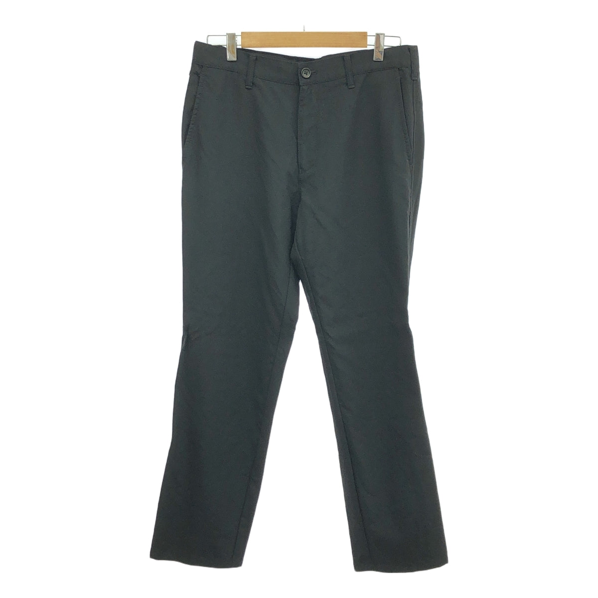 COMME des GARCONS HOMME / コムデギャルソンオム | スラックス パンツ / 柄裏地付き | L | ブラック | メンズ