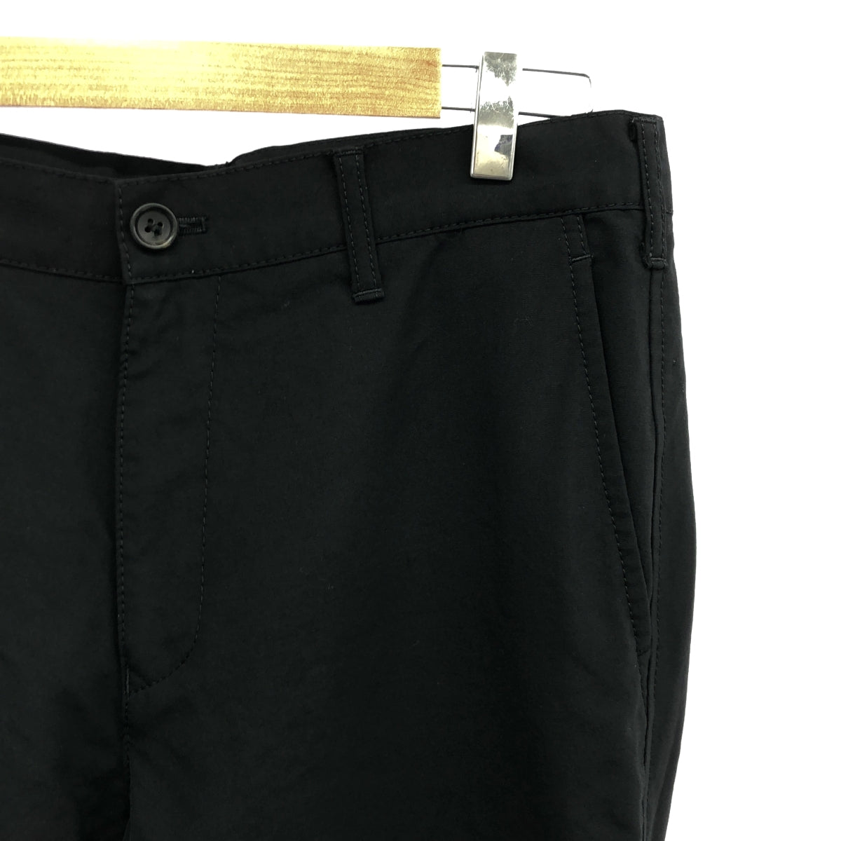 COMME des GARCONS HOMME / コムデギャルソンオム | スラックス パンツ / 柄裏地付き | L | ブラック | メンズ