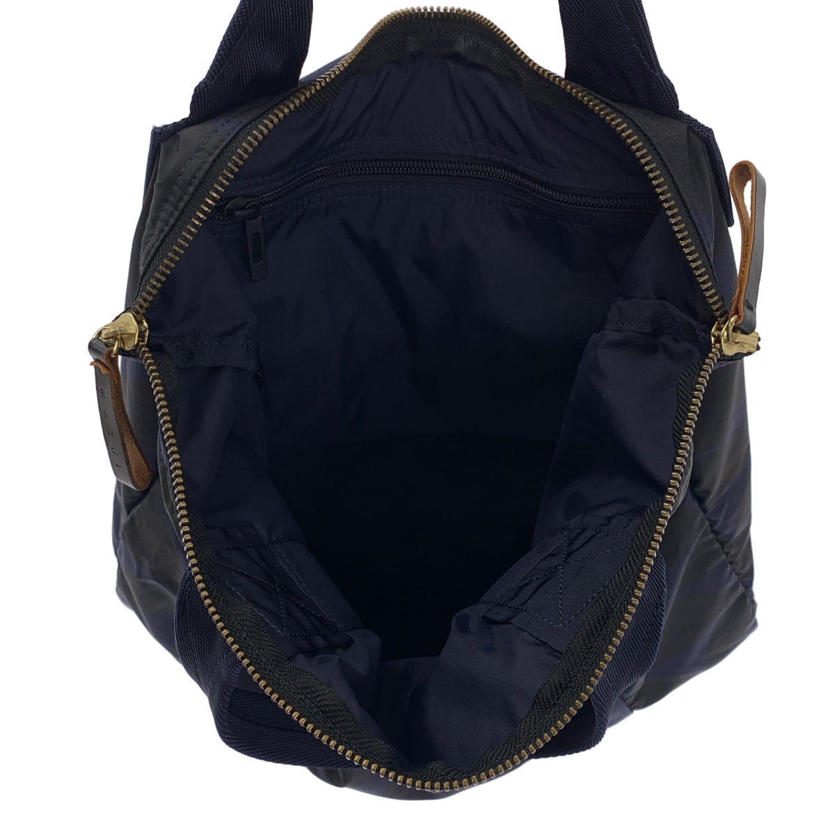 [類似新品] MARNI x PORTER 兩用托特包，全印花背包/托特包 | 海軍藍 | 女款