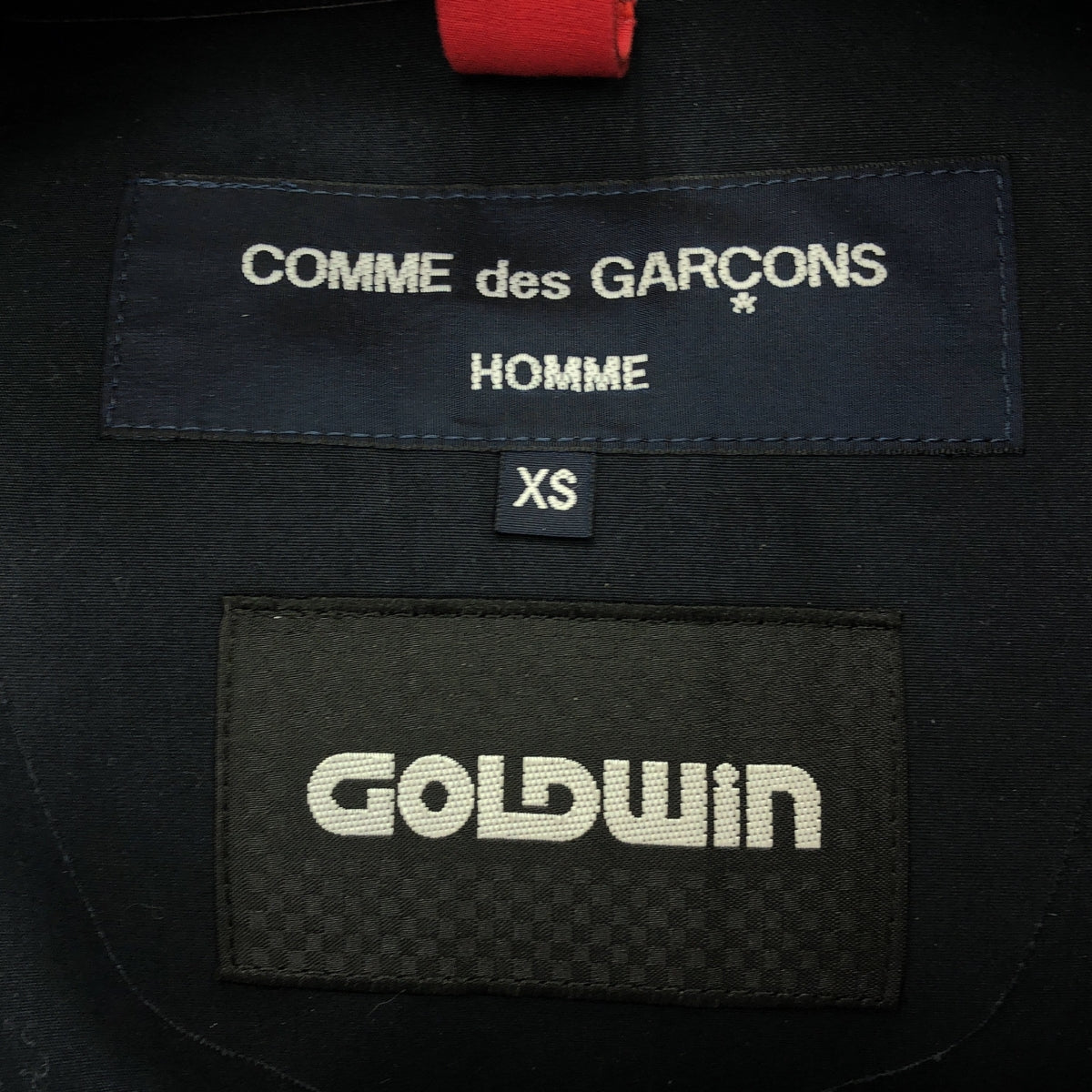 COMME des GARCONS HOMME / 콤데 갤슨 옴므 | 2013AW | × GOLDWIN 골드윈 / 고어 윈드 스토퍼 마운틴 재킷 | XS | 레드 | 남성