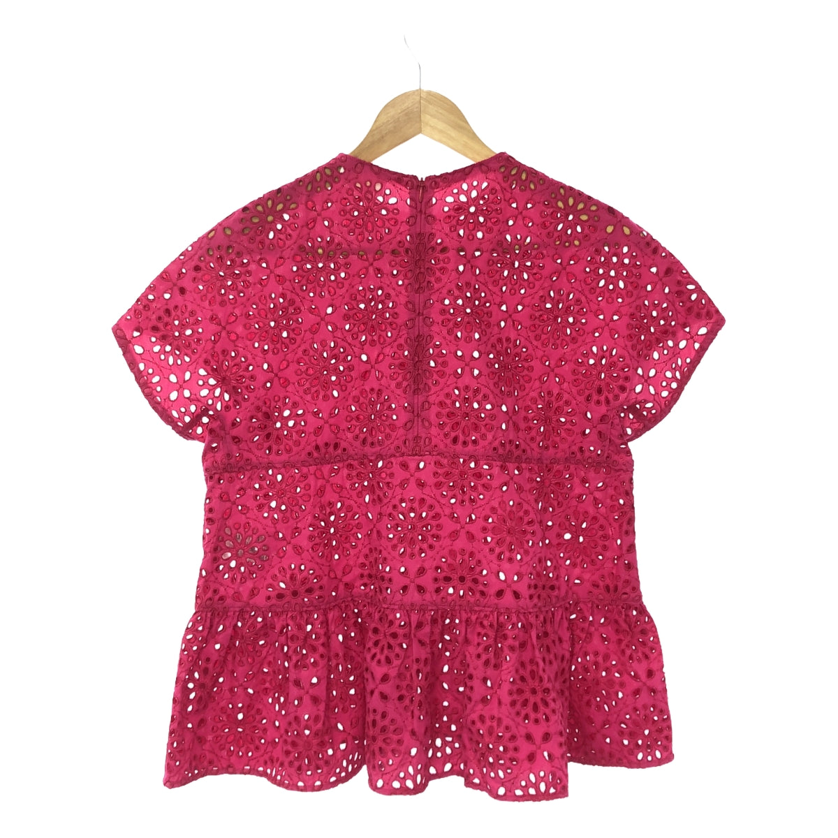 Tomorrowland BALLSEY | 2023SS | Circle Flower Embroidery Tiered Blouse | 36 | Women's