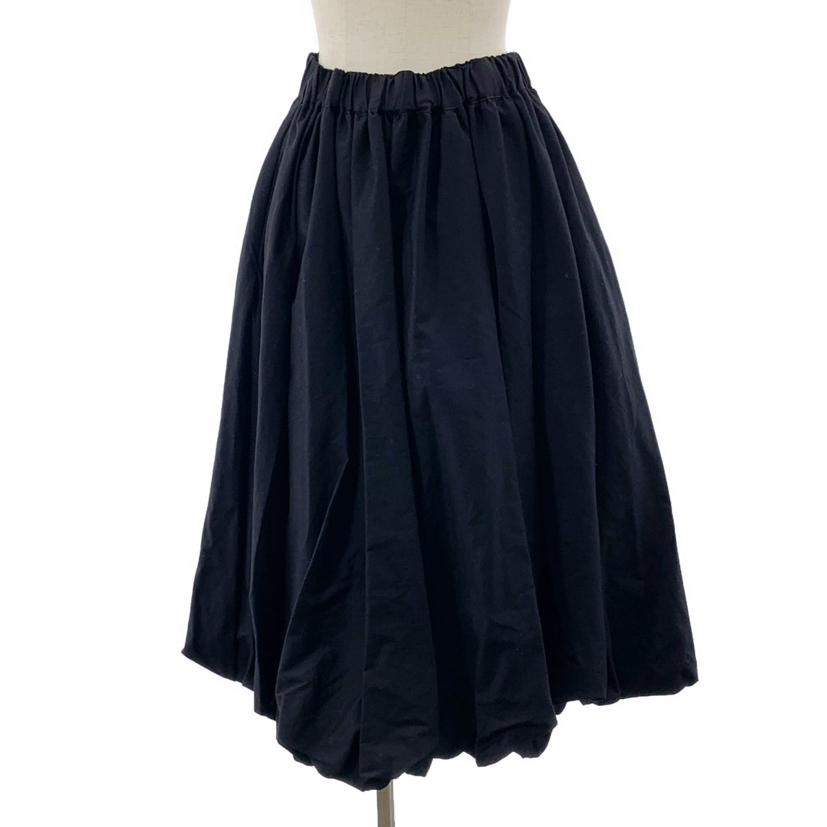 【成色極佳】noir kei ninomiya | 2025春夏 | 棉質燈籠長裙 | M碼 | 黑色 | 女款