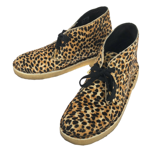 clarks / Clarks | Leopard print desert boots in pony leather | 23 |