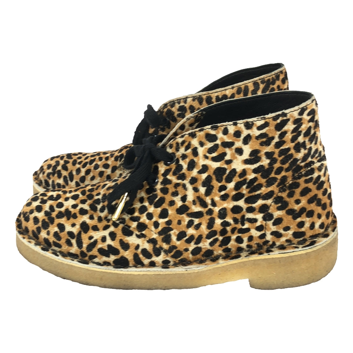 clarks / Clarks | Leopard print desert boots in pony leather | 23 |