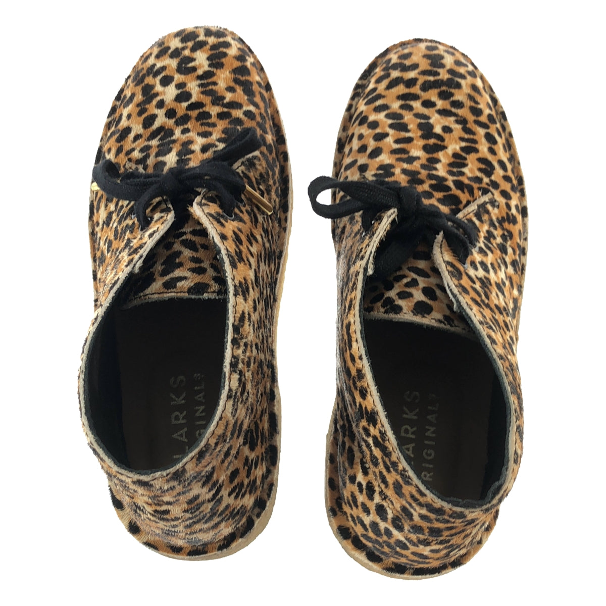 clarks / Clarks | Leopard print desert boots in pony leather | 23 |