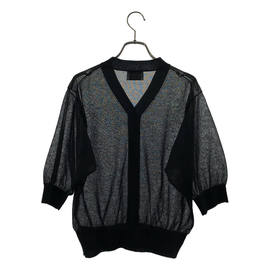 UNITED ARROWS | 透視V領開襟衫 | F碼 | 女款