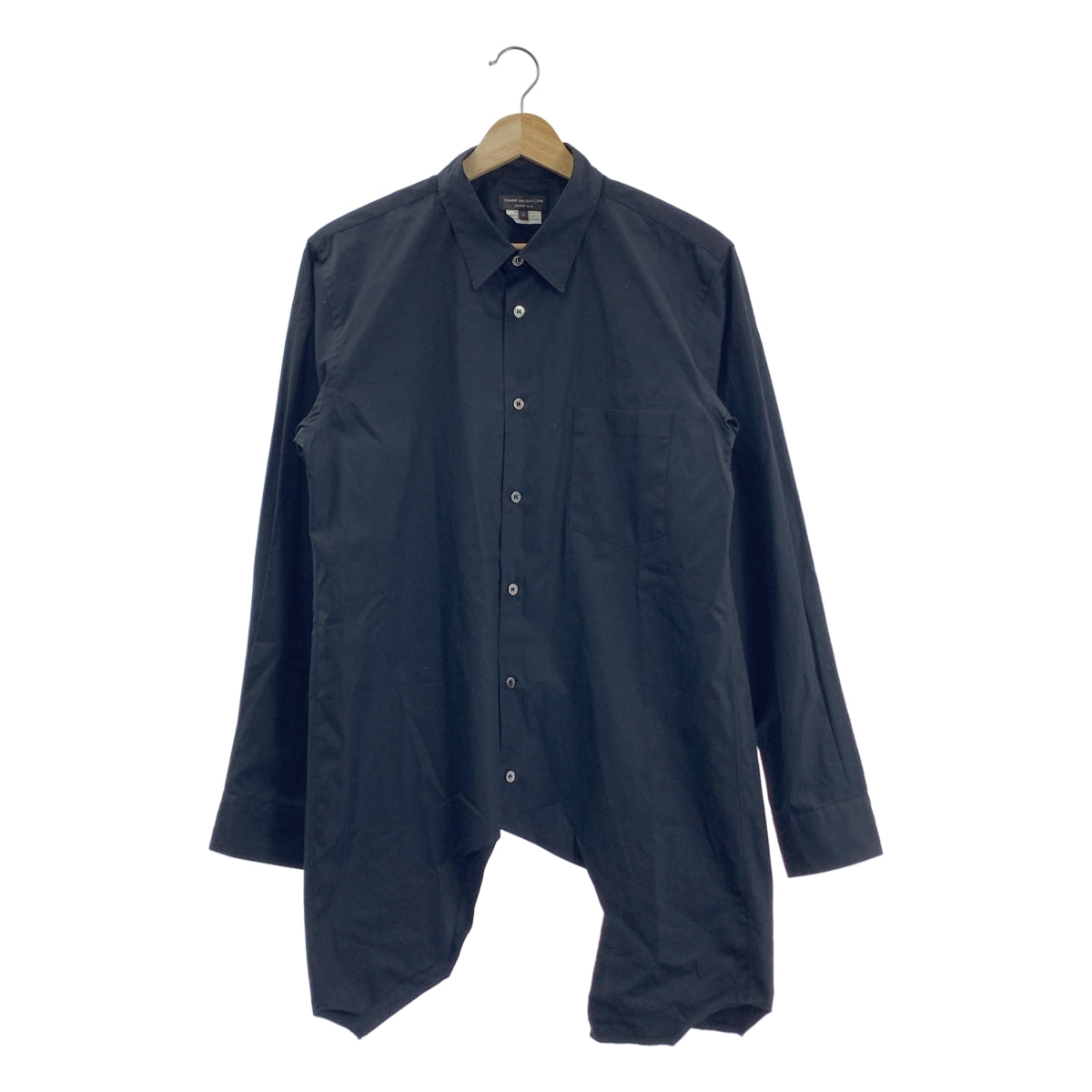 COMME des GARÇONS HOMME PLUS | 2016 春夏 |不對稱常規領長襯衫 | S 號 |男士