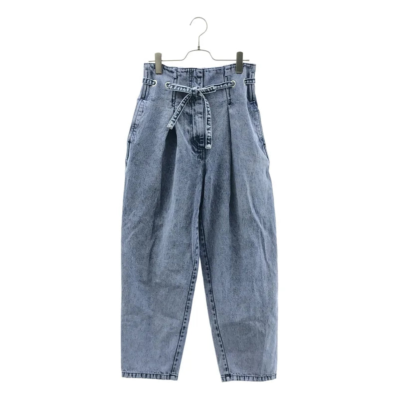 3.1 Phillip Lim / 스리원필립림 | 가먼트다잉 데님 와이드 팬츠 | 00 | 여성