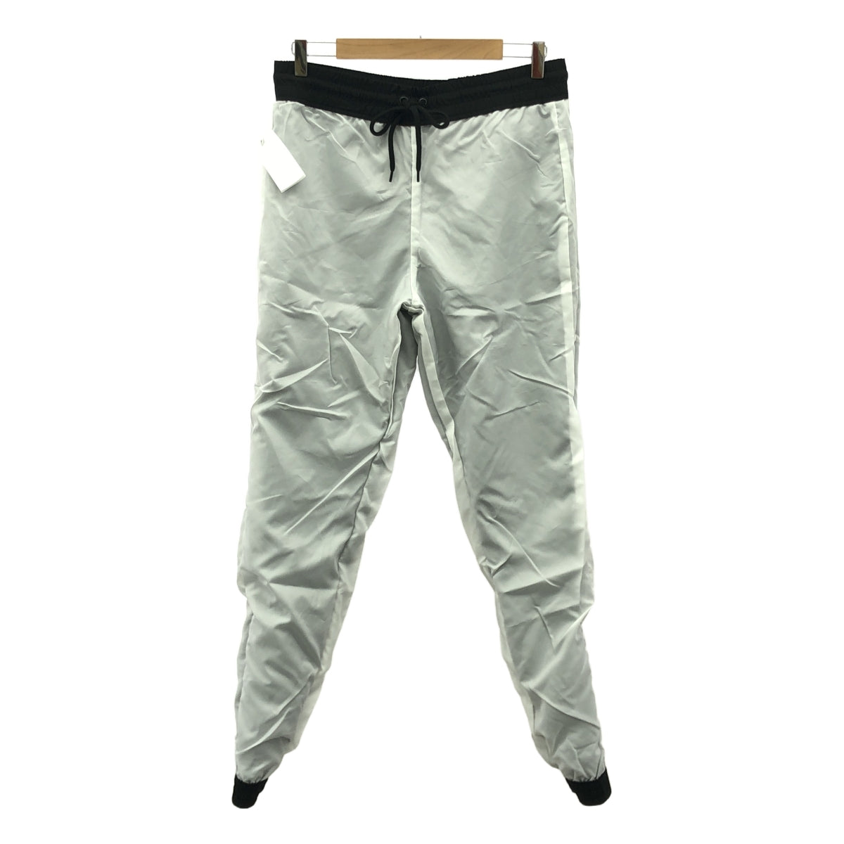 【미품】 NIKE / 나이키 | NSW Vw Swoosh Pants / AJ2300-010 드로우 스트링 팬츠 / 총 안감 | S | 블랙 | 남성
