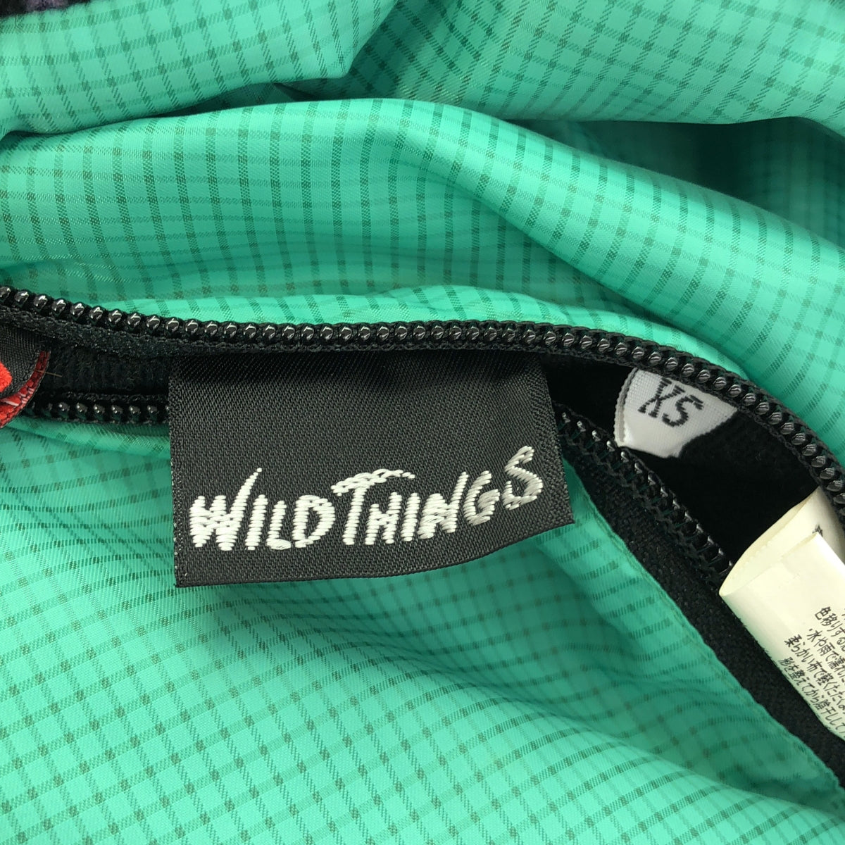 WILD THINGS / ワイルドシングス | PRIMALOFT / プリマロフト リバーシブル 中綿 ジャケット フーディ | XS | パープル・ブラック/グリーン系 | レディース