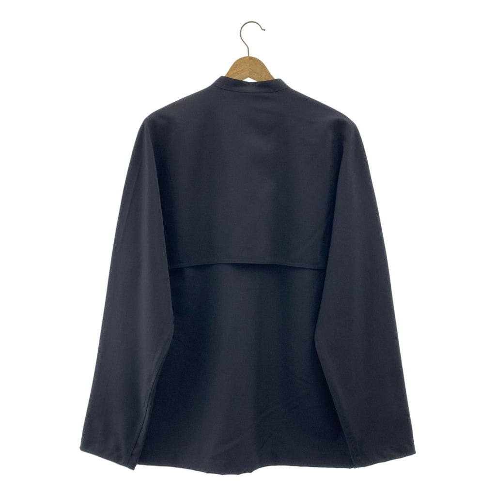 JIL SANDER / ジルサンダー | 2022AW | ウール バンドカラーシャツ | 39 | メンズ