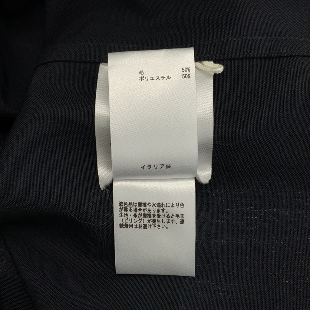 JIL SANDER / ジルサンダー | 2022AW | ウール バンドカラーシャツ | 39 | メンズ