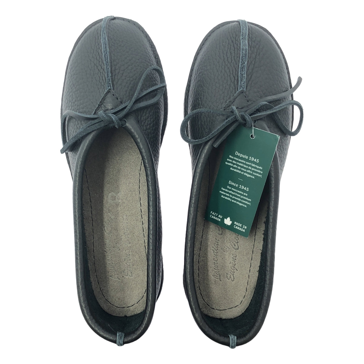 [狀況良好] 45r / Forty-Five R | Laurentian Chief 芭蕾舞鞋 x 縐布底皮鞋 | 尺寸 23 | 黑色 | 女款