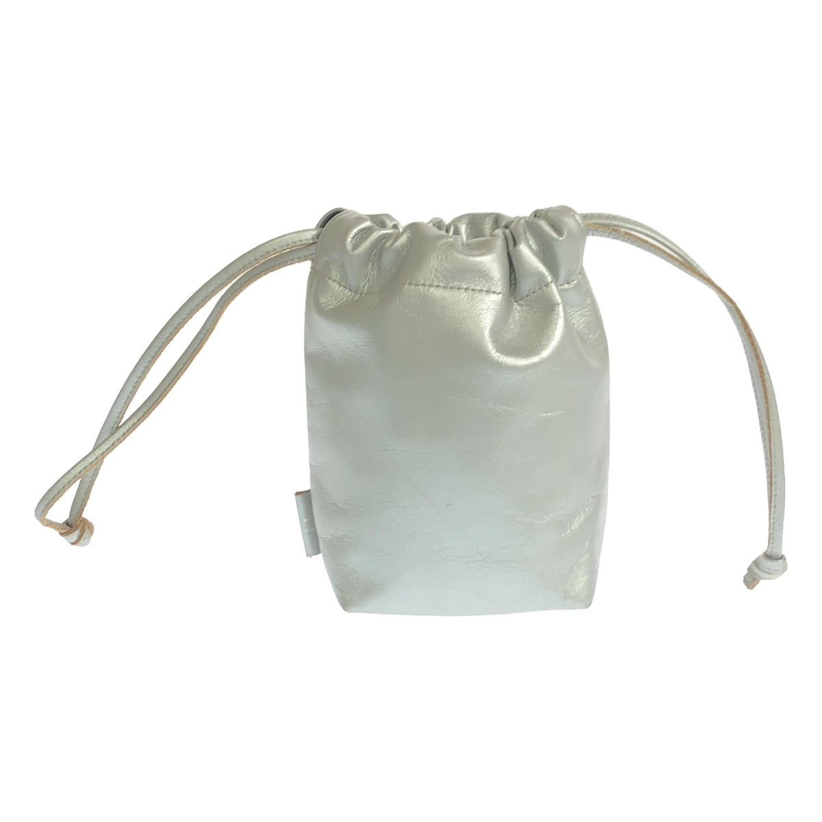 SOMES SADDLE | Leather drawstring pouch |