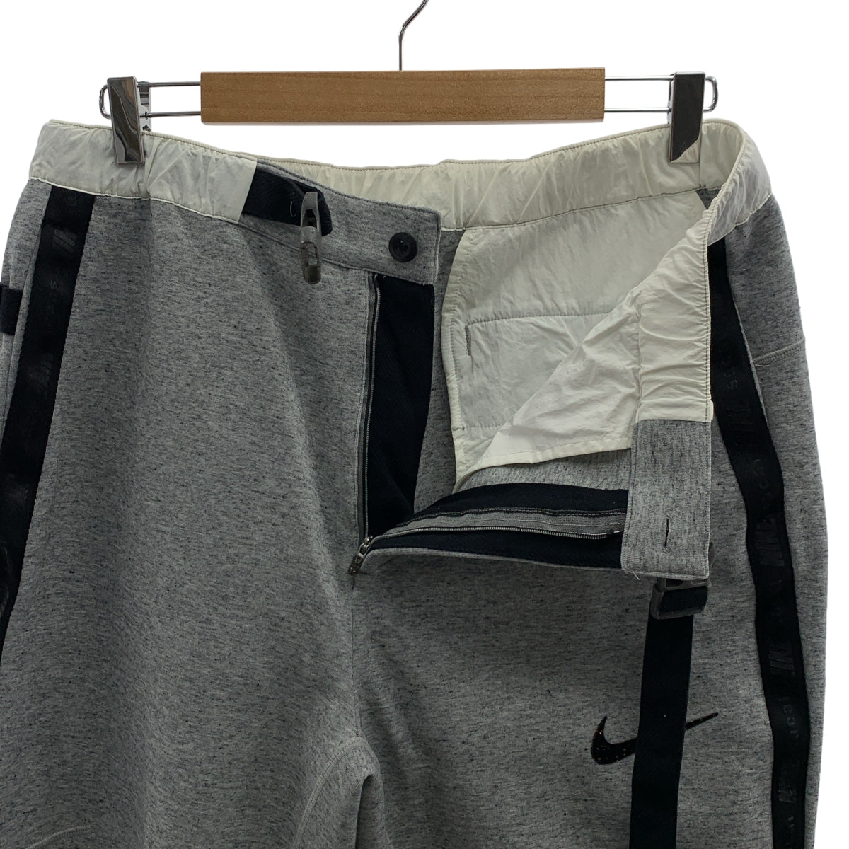 sacai / サカイ | × NIKE ナイキコラボ Fleece Pants サイドライン フリース ジョガーパンツ | XL | メンズ