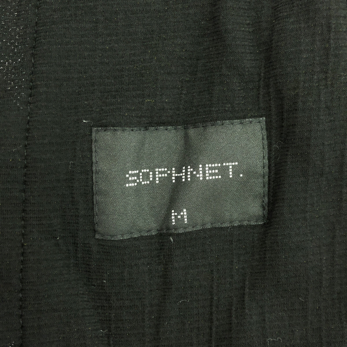 SOPHNET. / ソフネット | LONG KNIT CARDIGAN / コットン ボタンレス ショールカラー ロング カーディガン | M | ブラック | メンズ
