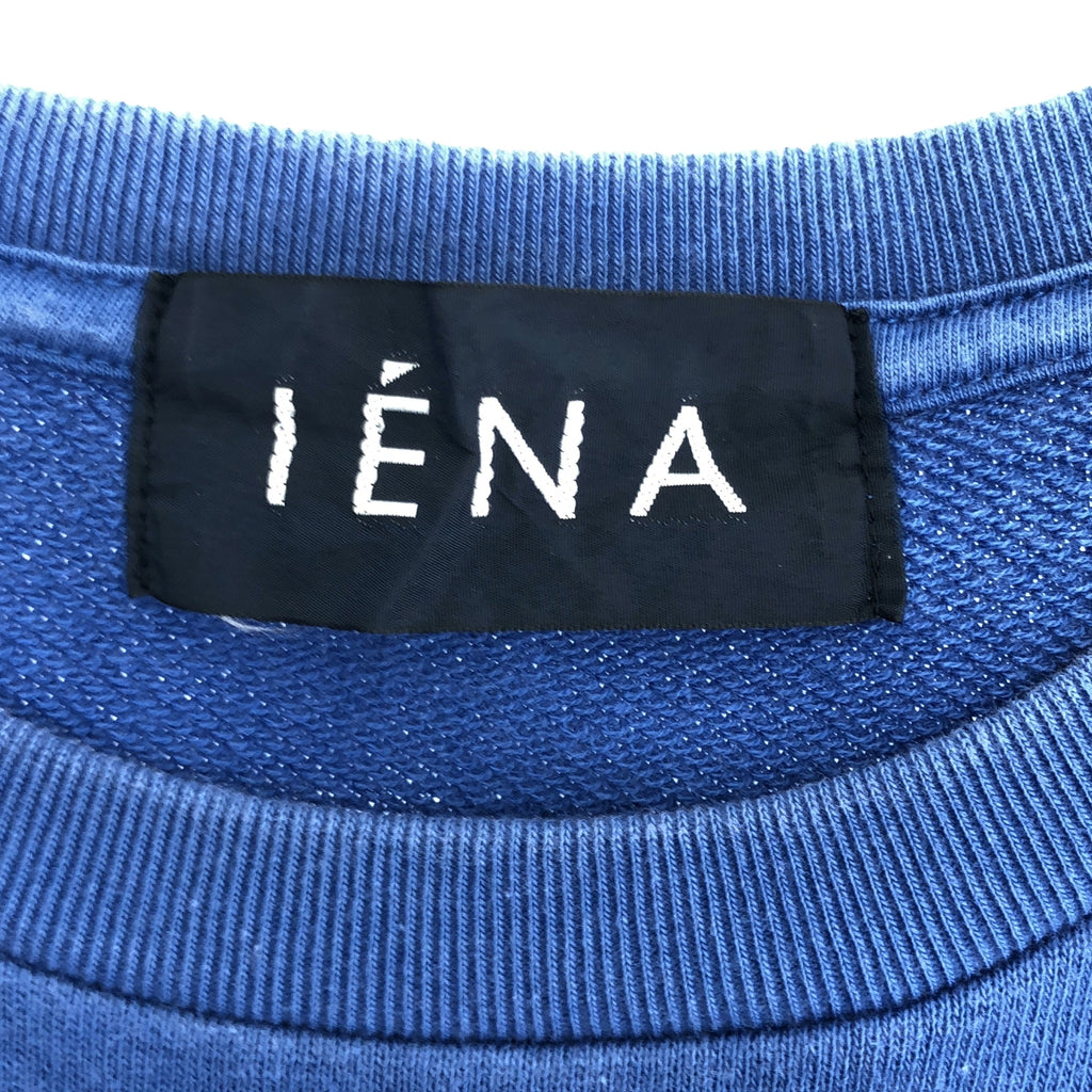 IENA / イエナ | 2022SS | LIEN ロゴスウェット Tシャツ | F | ブルー | レディース