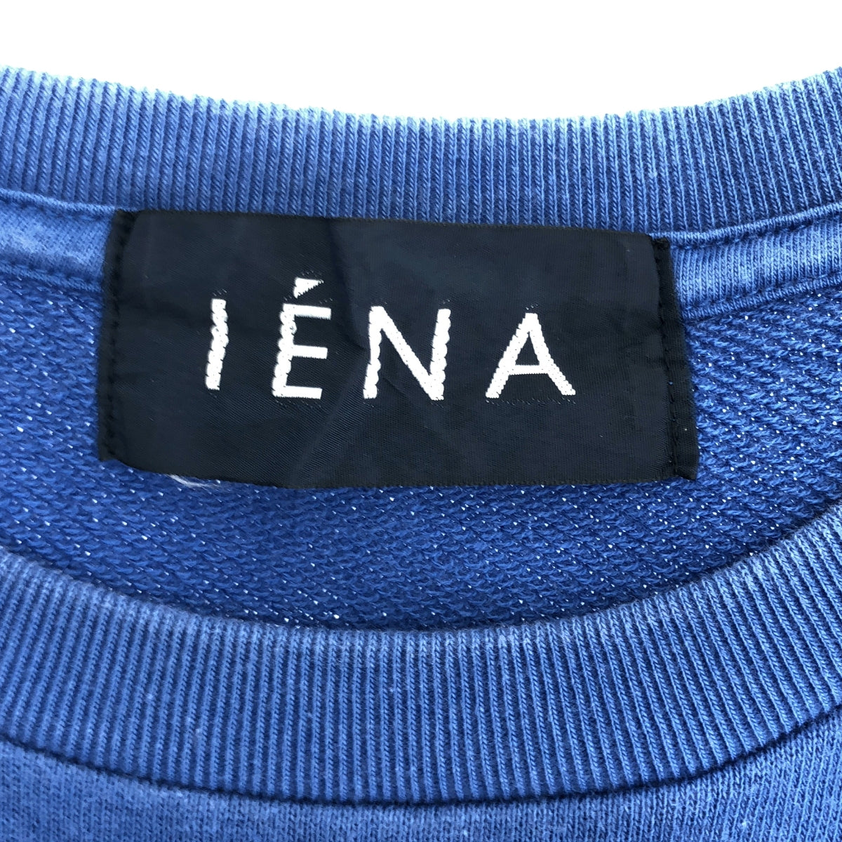 IENA / イエナ | 2022SS | LIEN ロゴスウェット Tシャツ | F | ブルー | レディース
