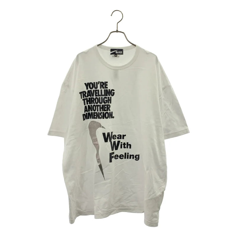 BLACK COMME des GARCONS / ブラックコムデギャルソン | 2025AW | NIKE / ナイキ オーバーシルエット ロゴ Tシャツ カットソー | M | メンズ