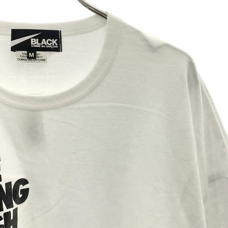 BLACK COMME des GARCONS / ブラックコムデギャルソン | 2025AW | NIKE / ナイキ オーバーシルエット ロゴ Tシャツ カットソー | M | メンズ