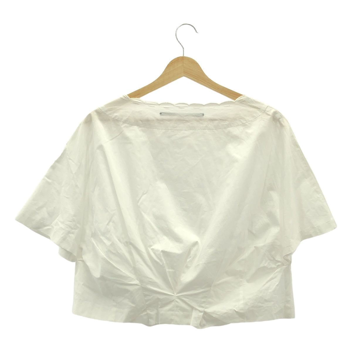 原住民村落 |扇貝領襯衫 | F |白色 |女性的