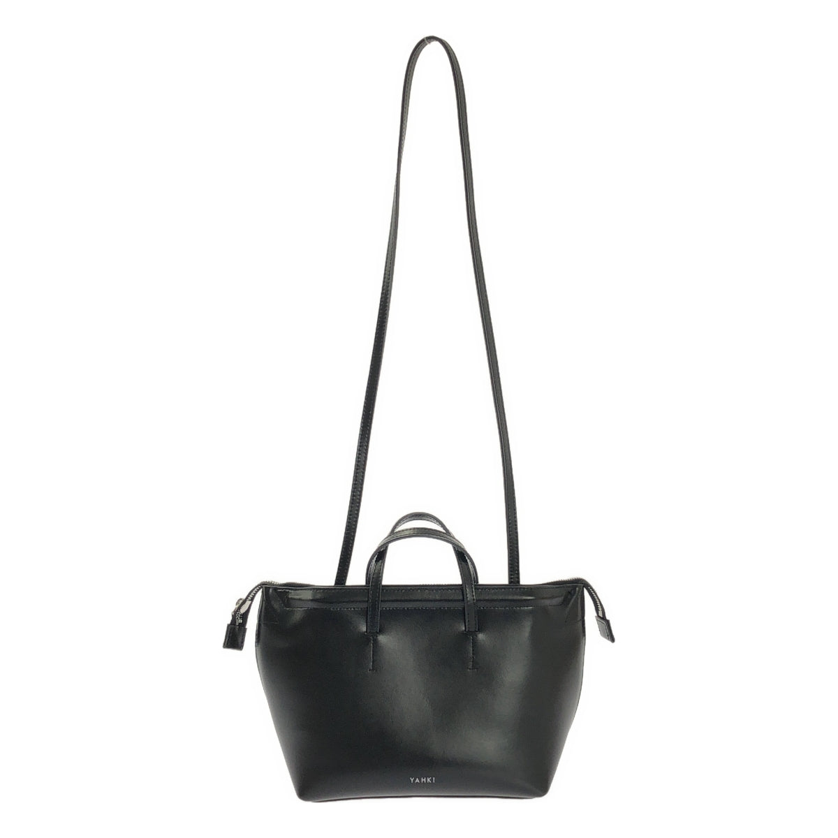 YAHKI / ヤーキ | 2way ショルダー付き ロゴ ハンドバッグ |