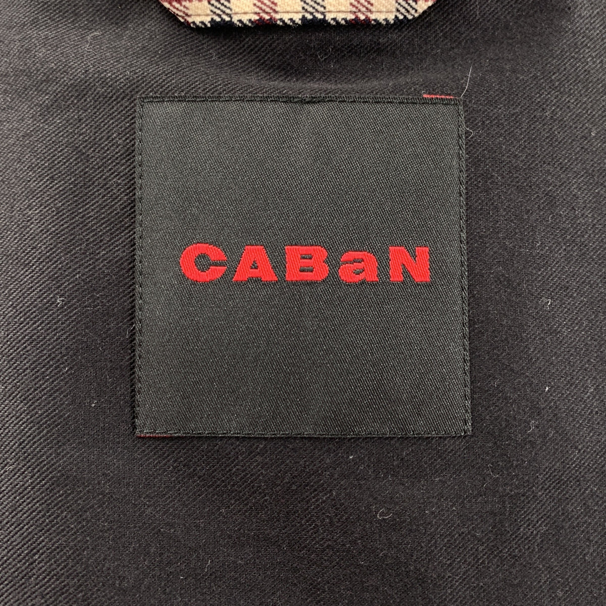 CABaN / キャバン | 2024AW | ウールギャバジン ガンクラブチェックスタンドカラーコート / 総裏地 | M | レディース