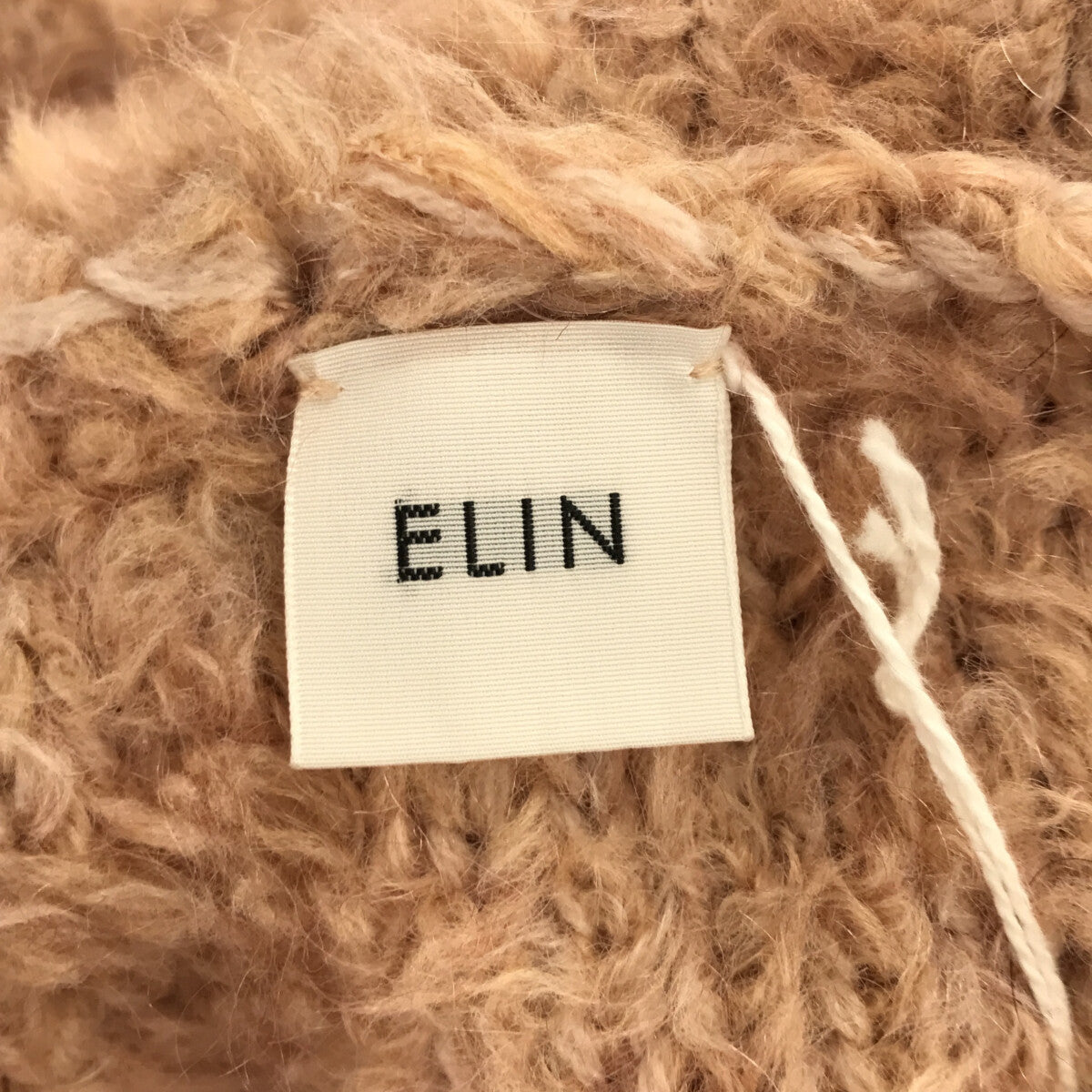 ELIN / Erin | Teddy turtle neck wool blend teddy turtle neck knit | 0 | Pink | Women's