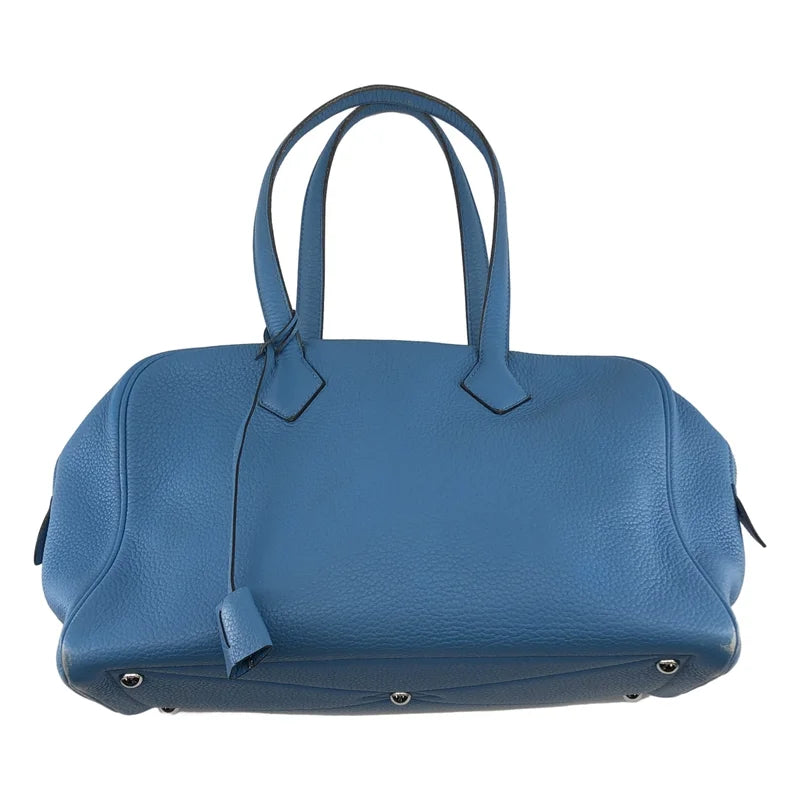 HERMES / 에르메스 | 2014 | 빅토리아 35 가죽 핸드백 | 블루 | 여성