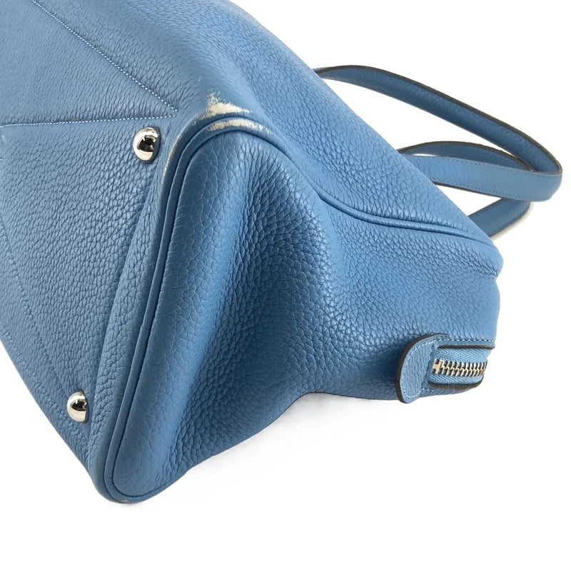 HERMES / 에르메스 | 2014 | 빅토리아 35 가죽 핸드백 | 블루 | 여성