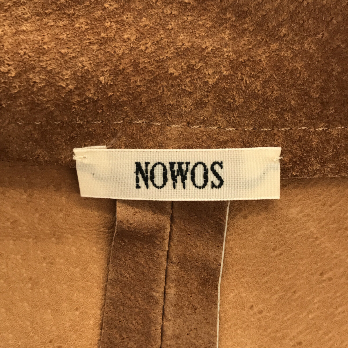 [New] NOWOS | 2023SS | Suede jacket | M | BROWN | Women's