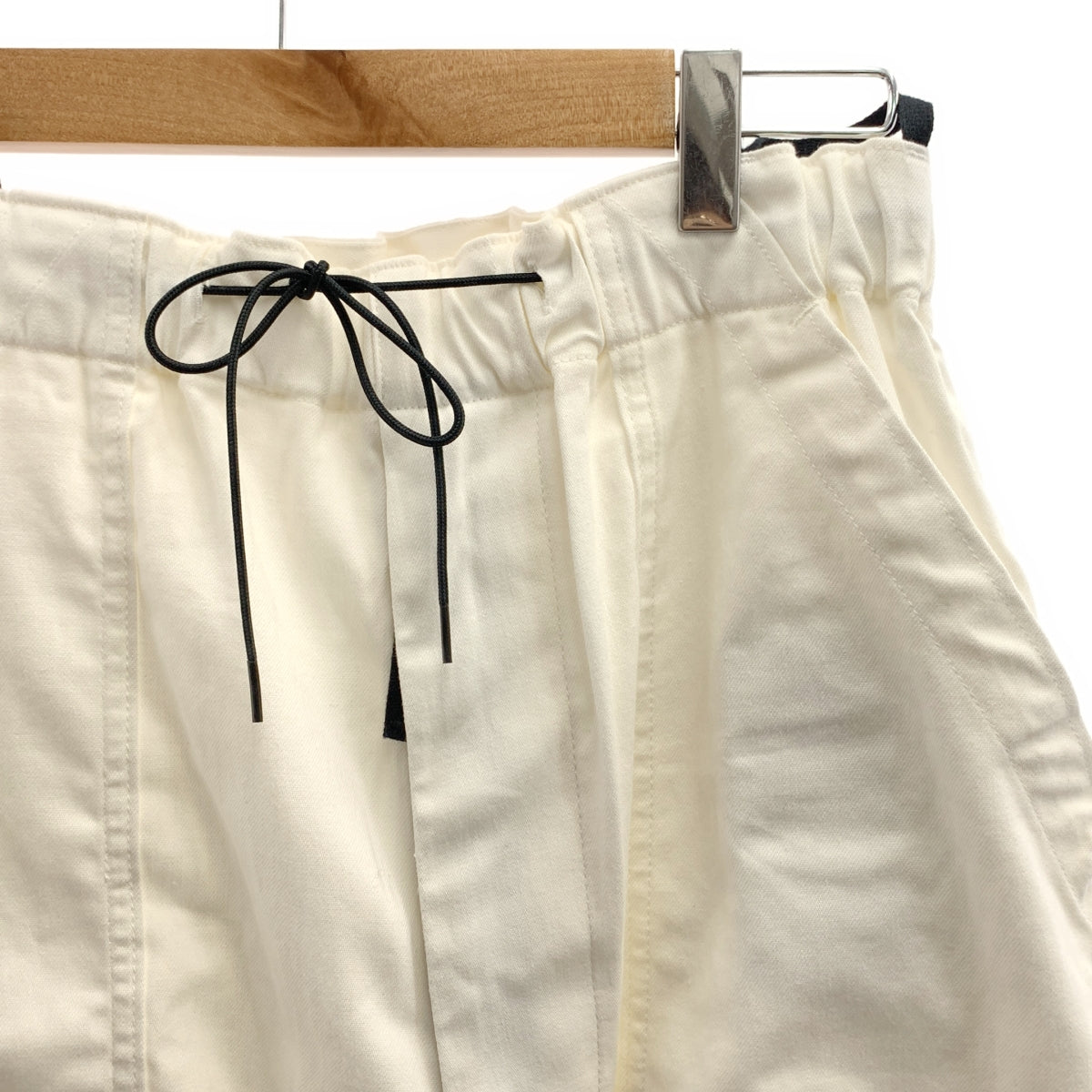 N.HOOLYWOOD / 엔 할리우드 | 2022SS | 드로우 스트링 전술 와이드 베이커 팬츠 | 38 | 남성