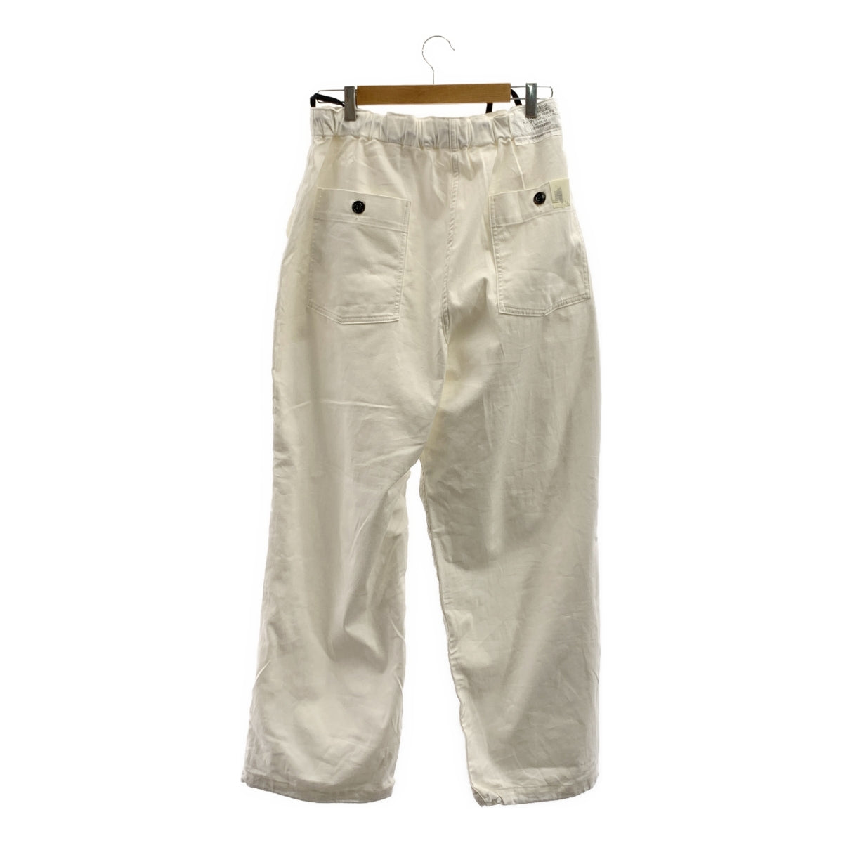 N.HOOLYWOOD / 엔 할리우드 | 2022SS | 드로우 스트링 전술 와이드 베이커 팬츠 | 38 | 남성