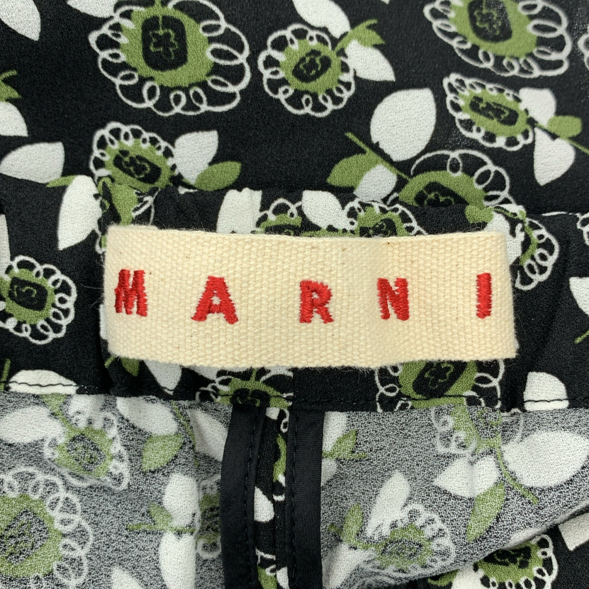 MARNI / 마르니 | 총 무늬 프린트 이지 팬츠 | 38 | 여성