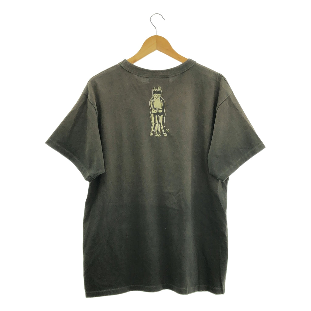 SAMUEL ZELIG / サミュエルゼリグ | 2025SS | Creature Tee クリーチャー 刺しゅう Tシャツ | M | メンズ