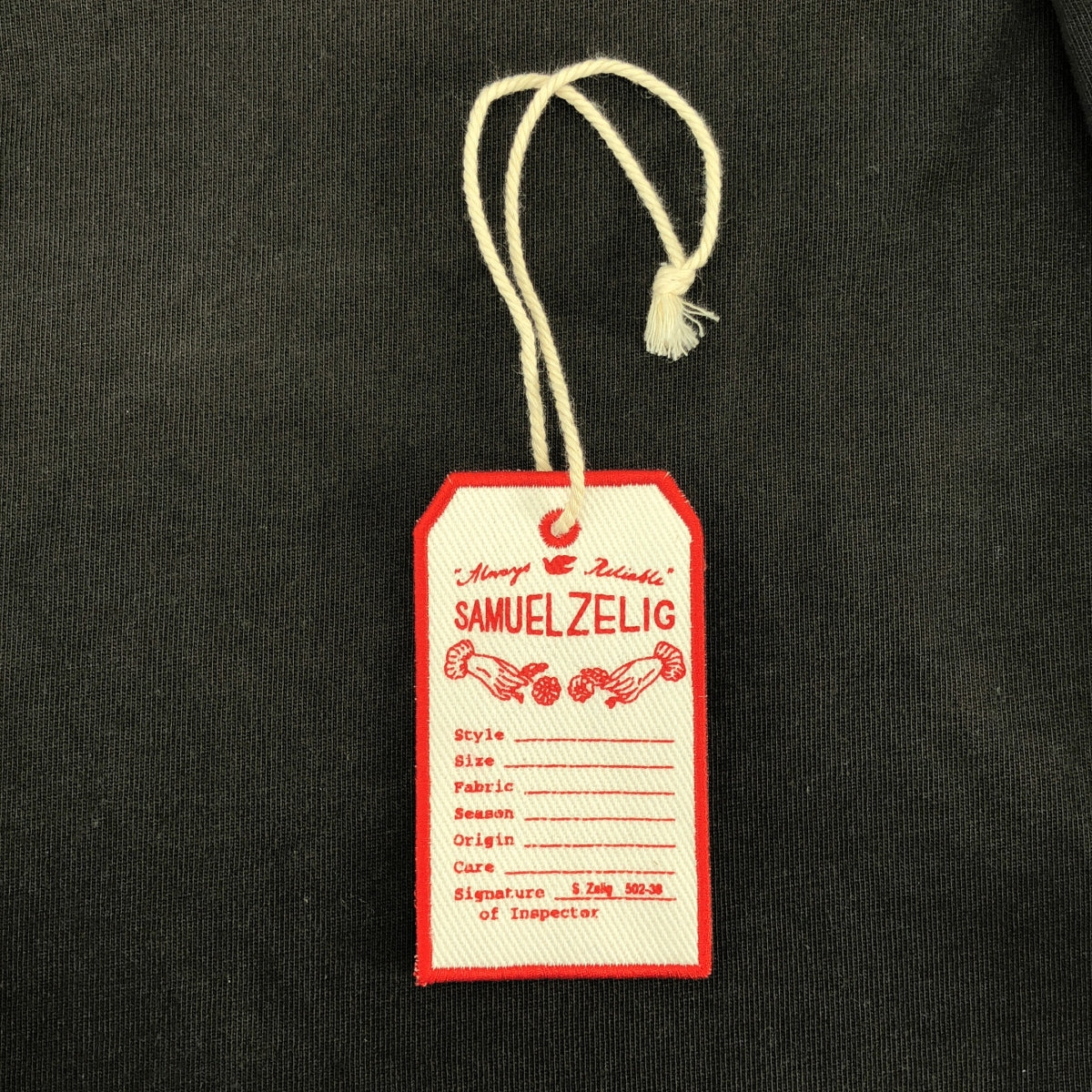 SAMUEL ZELIG / サミュエルゼリグ | 2025SS | Creature Tee クリーチャー 刺しゅう Tシャツ | M | メンズ