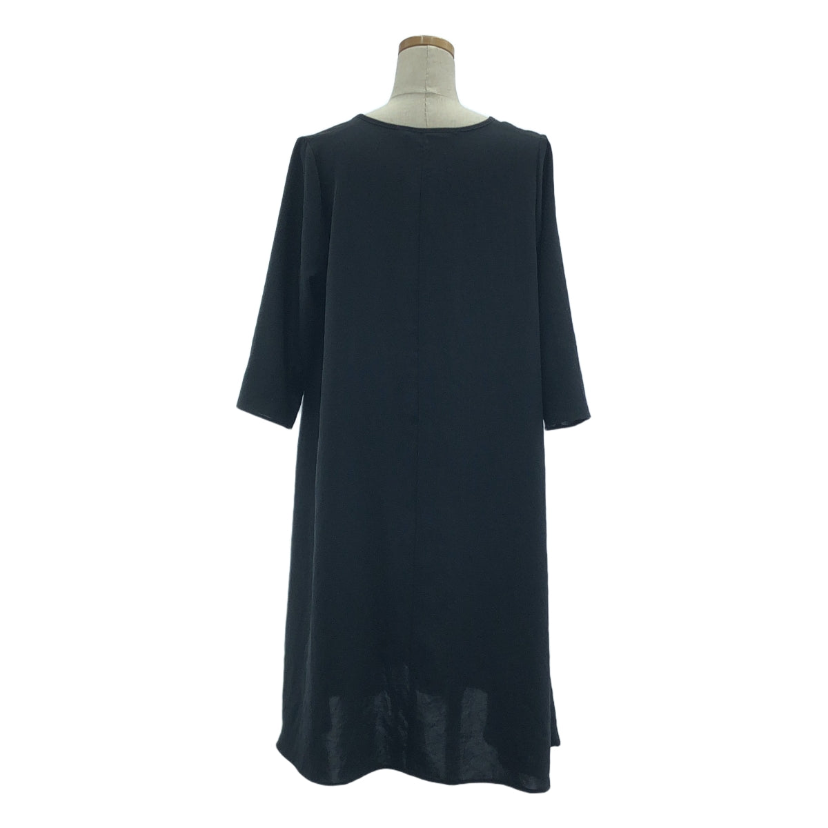 mizuiroind / 미즈이로 인도 | 폴리 에스테르 7 분 소매 원피스 | F | 블랙 | 여성