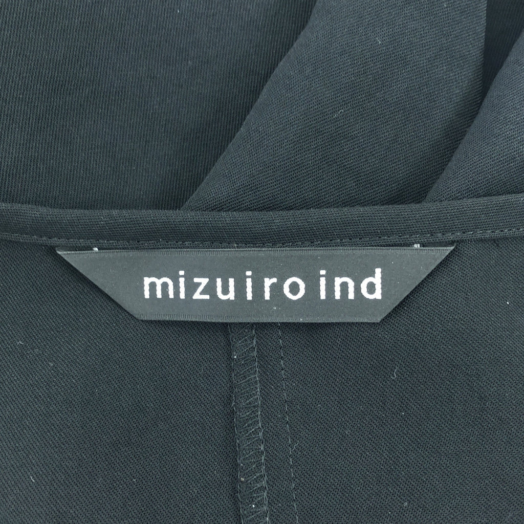 Mizuiroind / Mizuiroind | 米蘇羅林德聚酯纖維3/4袖連身裙| F |黑色 |女性的
