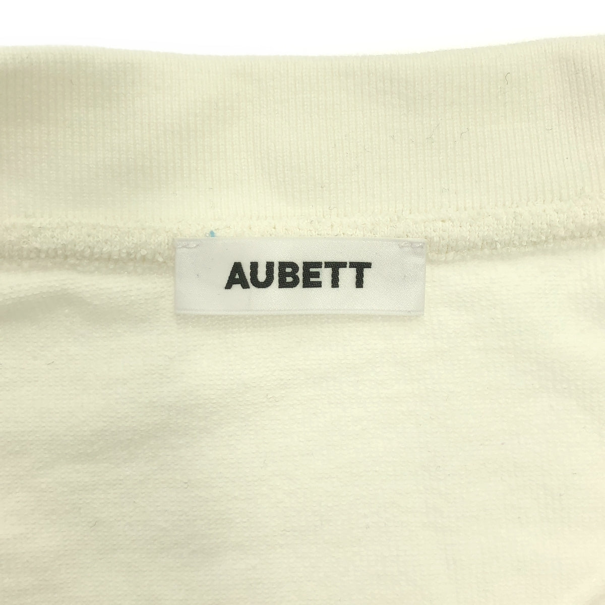 AUBETT | 2021SS | BRUSH PILE OVERSIZED POLO | S | White | Men's