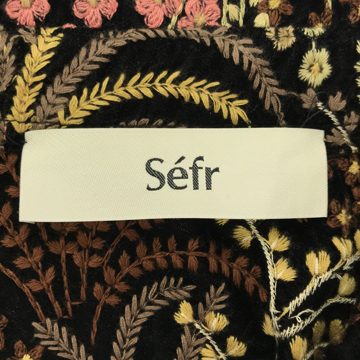 Sefr / セファ | Embroidered Halva Shirt / 総柄 エンブロイダリー シャツ ジャケット | XL | メンズ