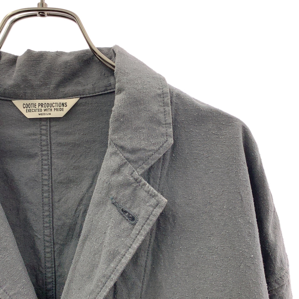 COOTIE / クーティー | 2021AW | セットアップ / Silknep Back Twill Lapel Jacket Pants / シルクネップ ラペルジャケット テーパードパンツ | M | メンズ