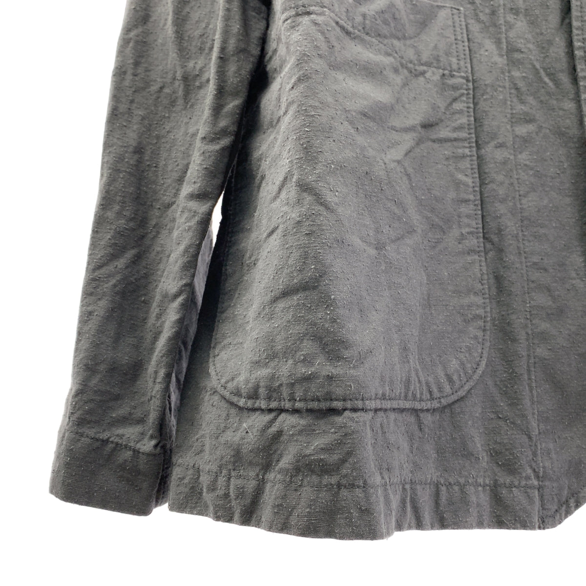 COOTIE / 쿠티 | 2021AW | 셋업 / Silknep Back Twill Lapel Jacket Pants / 실크 넥 라펠 재킷 테이퍼드 팬츠 | M | 맨즈