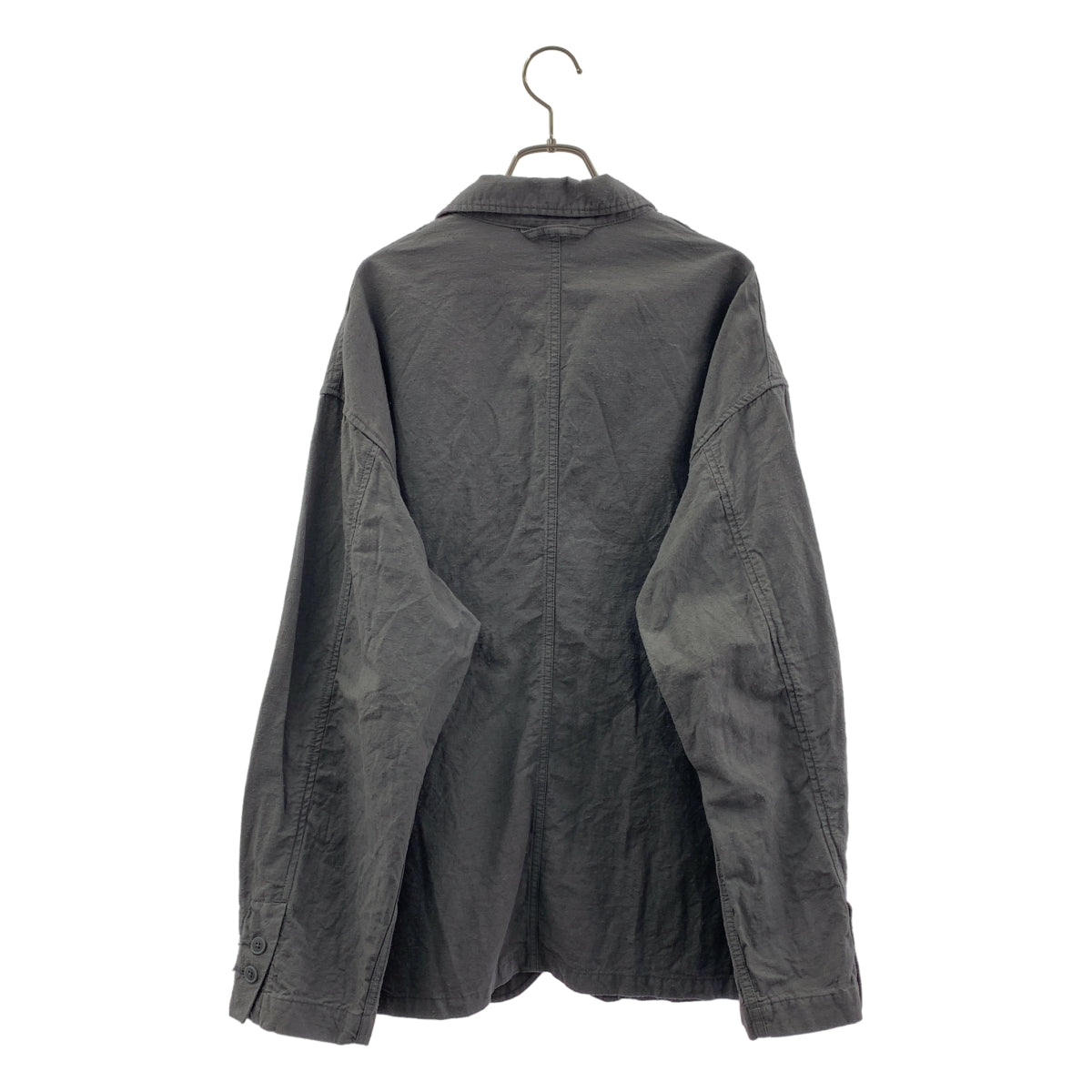 COOTIE / 쿠티 | 2021AW | 셋업 / Silknep Back Twill Lapel Jacket Pants / 실크 넥 라펠 재킷 테이퍼드 팬츠 | M | 맨즈