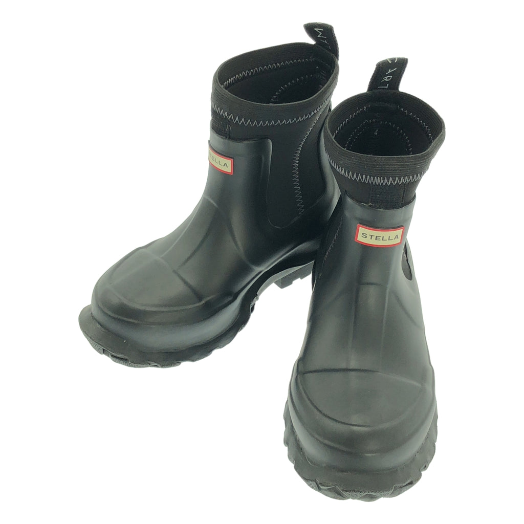 STELLA McCARTNEY / Stella McCartney | x HUNTER 側邊鬆緊帶雨靴 | 英國尺寸 3 | 黑色 | 女款