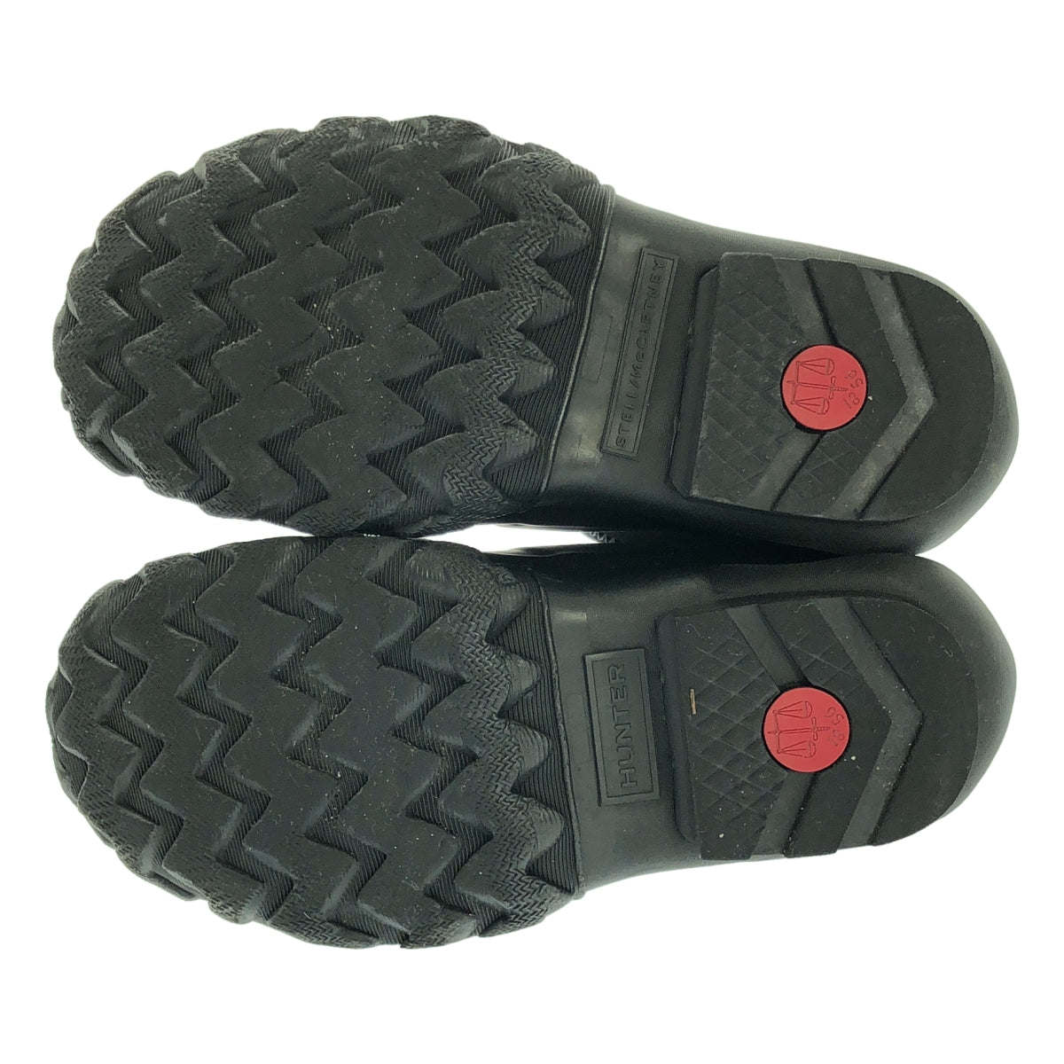 STELLA McCARTNEY / Stella McCartney | x HUNTER 側邊鬆緊帶雨靴 | 英國尺寸 3 | 黑色 | 女款