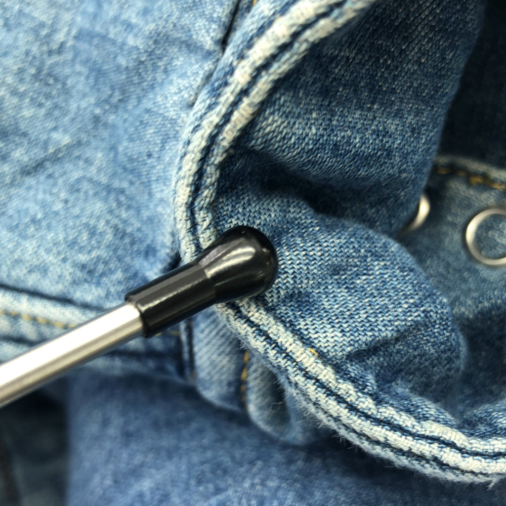 Maison Margiela / 메종 마르젤라 | 2019AW | DENIM SHIRT BLOUSON / 안솜 오버 실루엣 웨스턴 데님 셔츠 재킷 / 총 안감 | 40 | 남성